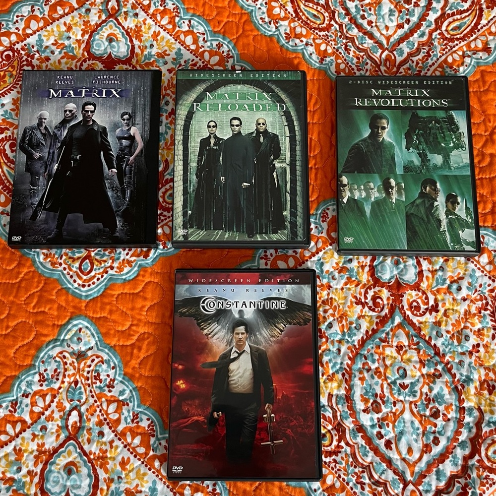 3/$25 🍿 Matrix DVD Bundle
